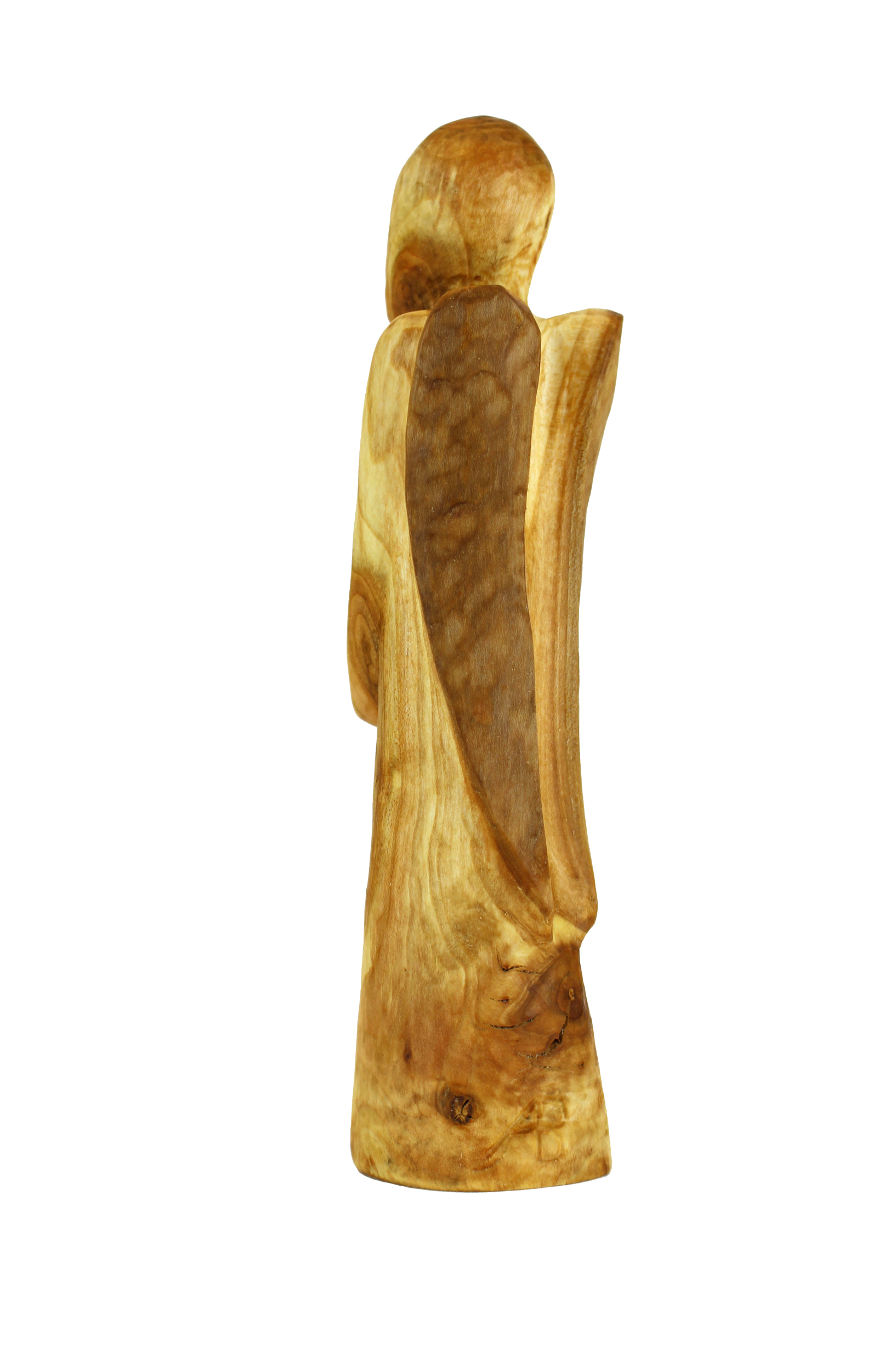 Holz Skulptur Engel klein Ansicht 04