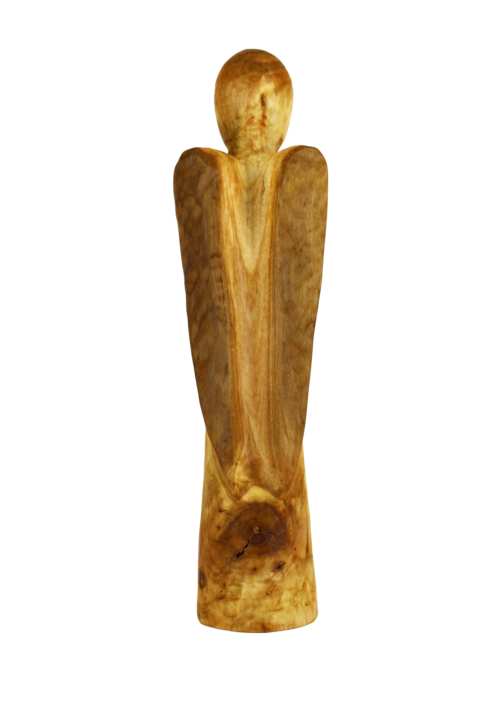 Holz Skulptur Engel klein Ansicht 05
