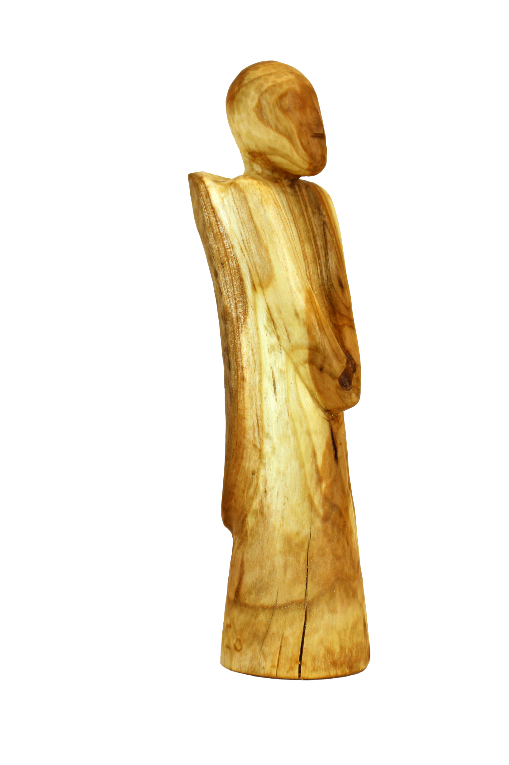 Holz Skulptur Engel klein Ansicht 08