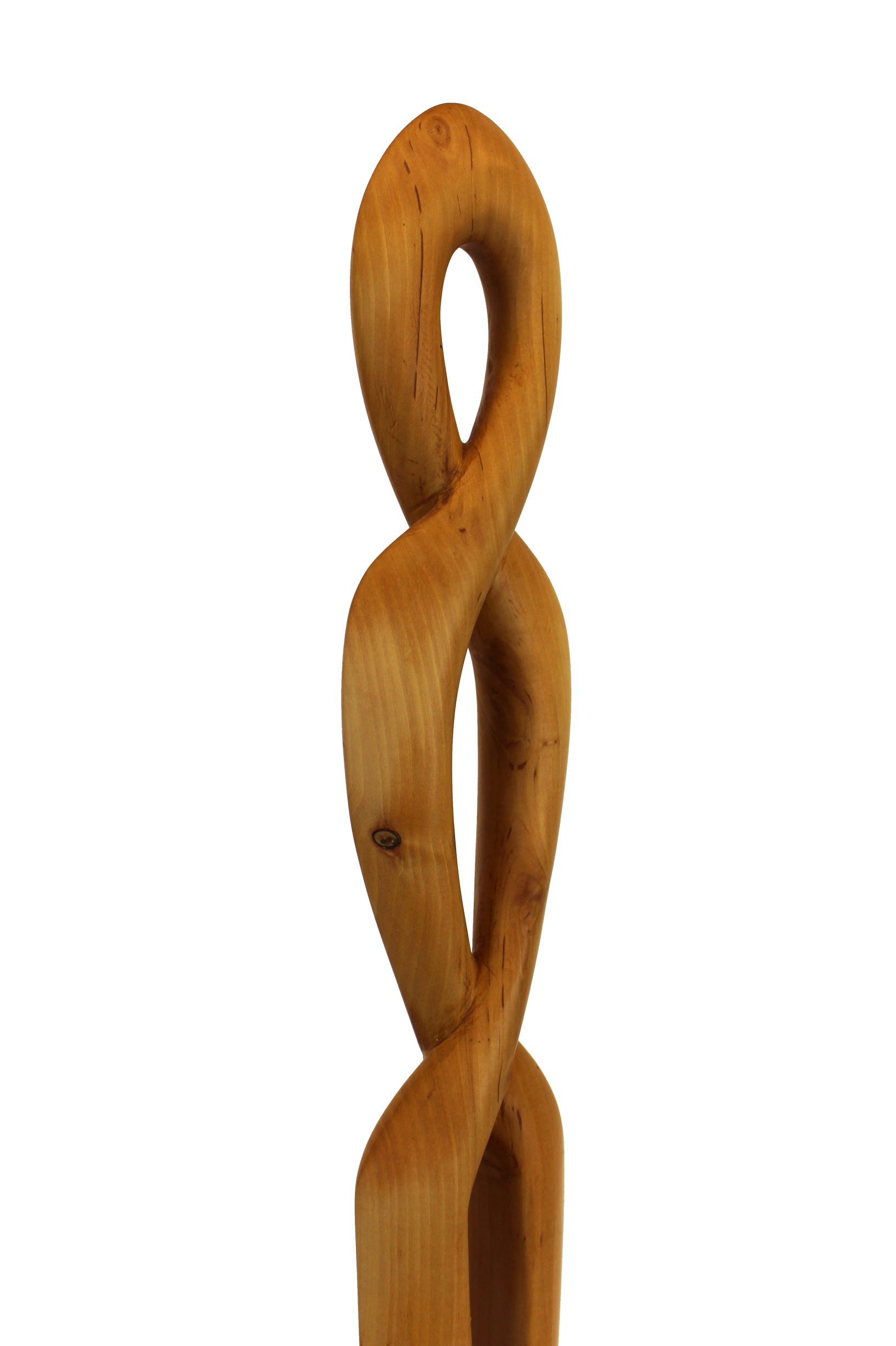 Skulptur Holz Verschlungene Frau 10