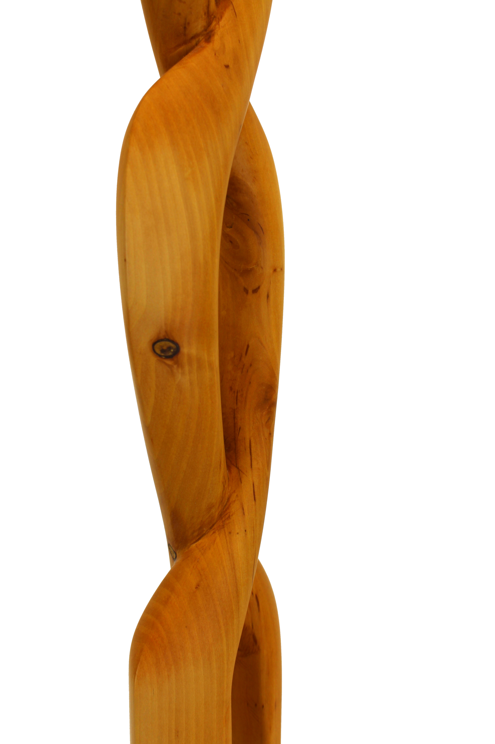 Skulptur Holz Verschlungene Frau 11