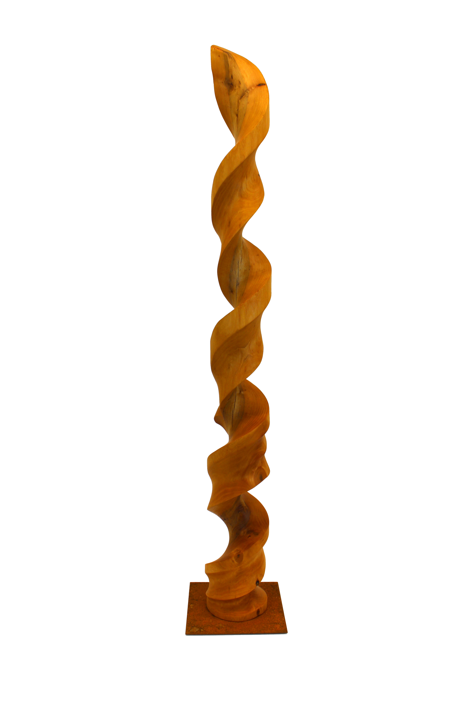 Skulptur Holz Spirale 05