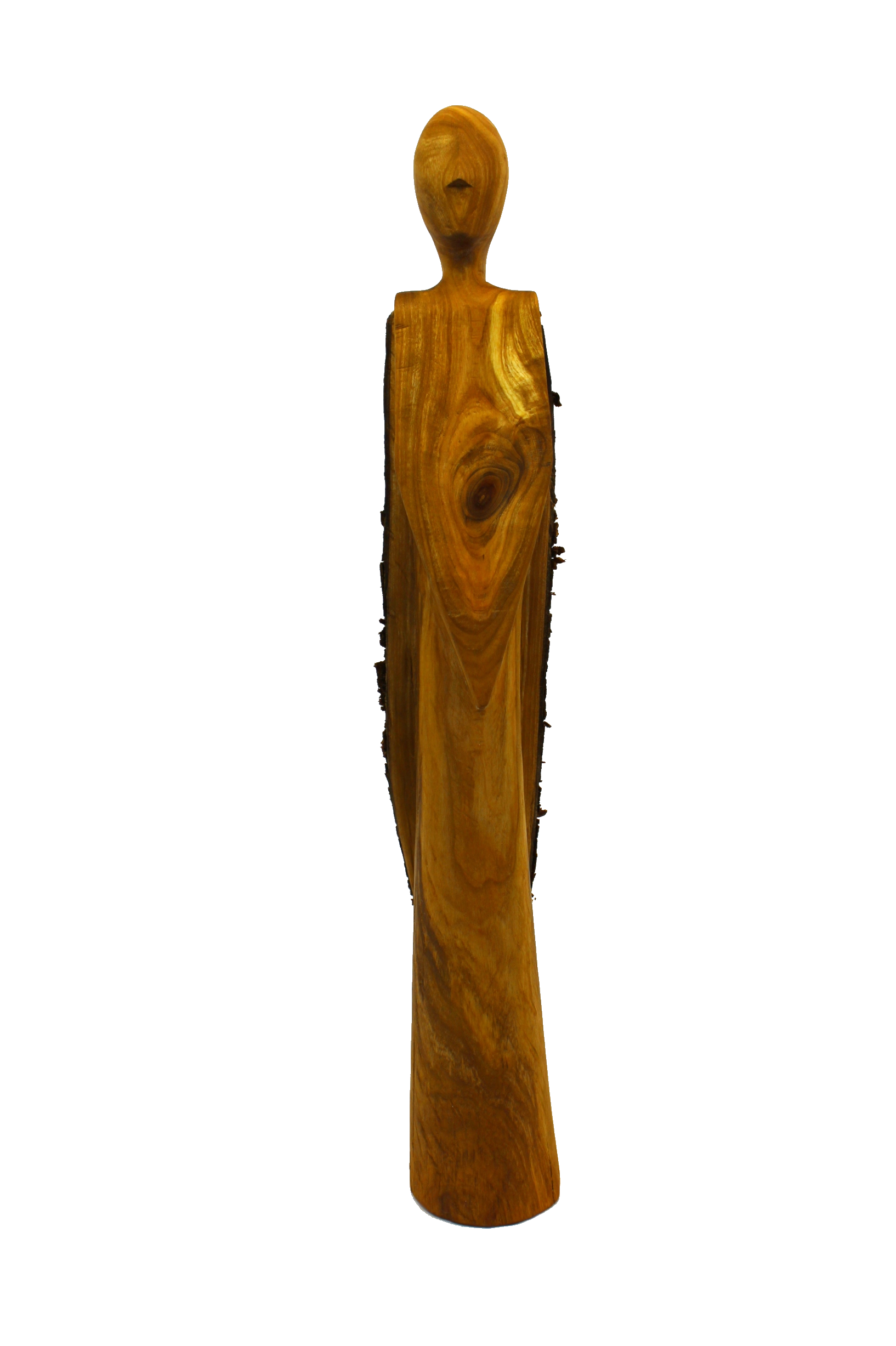 Skulptur Holz Engel II Ansicht 01