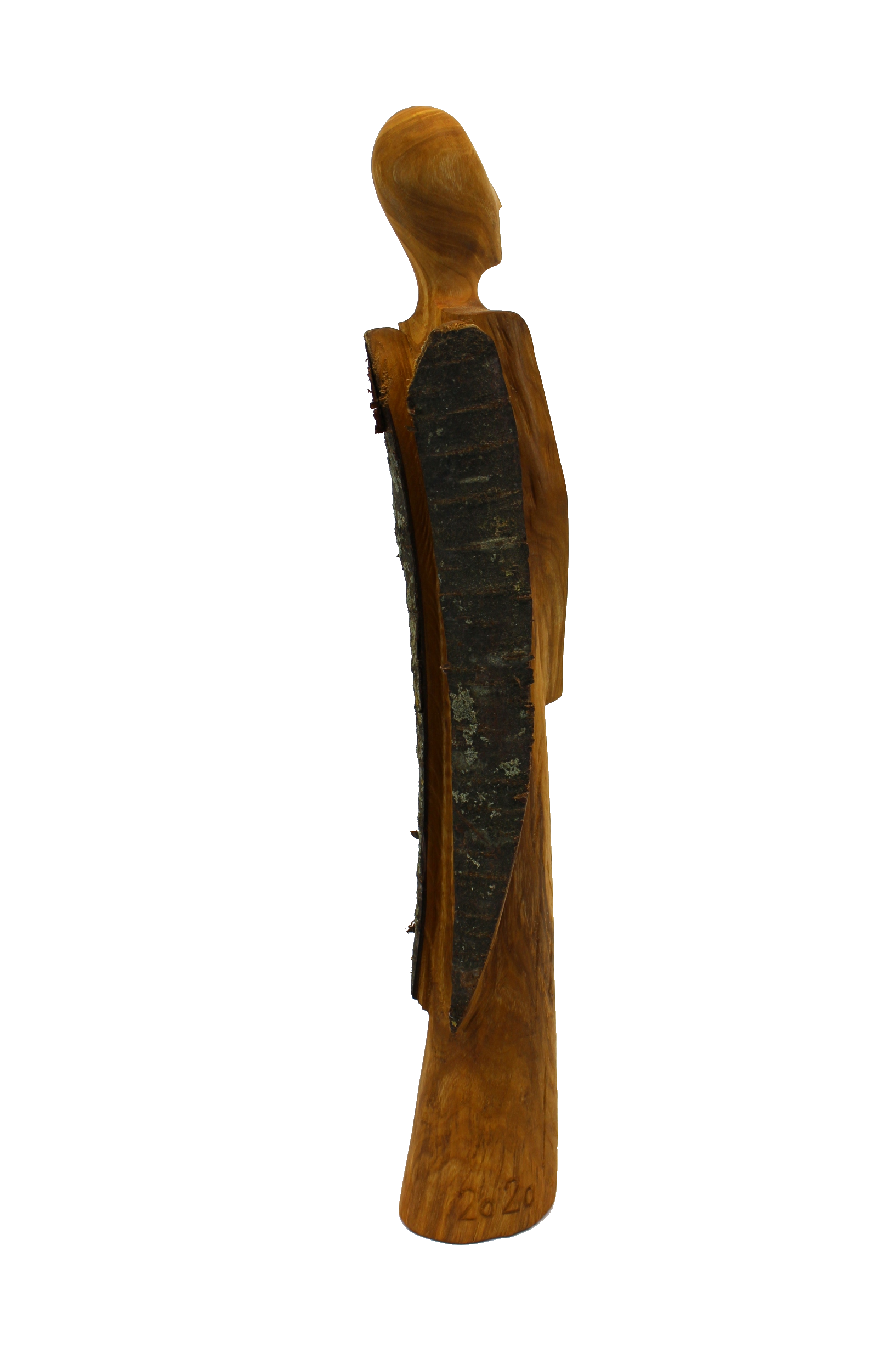 Skulptur Holz Engel II Ansicht 06