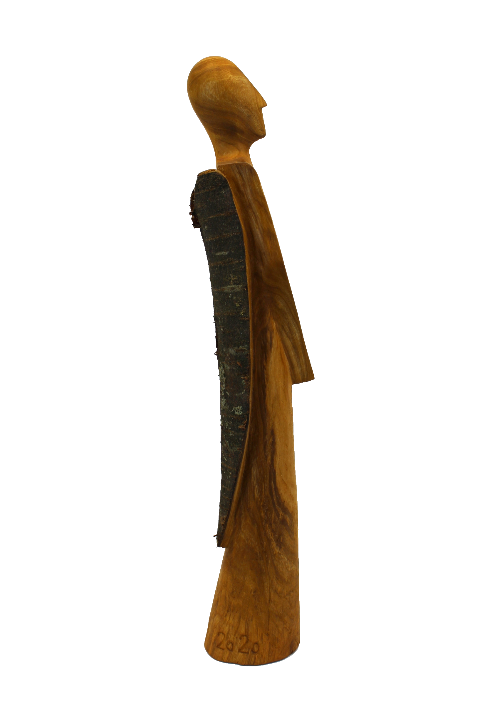 Skulptur Holz Engel II Ansicht 07