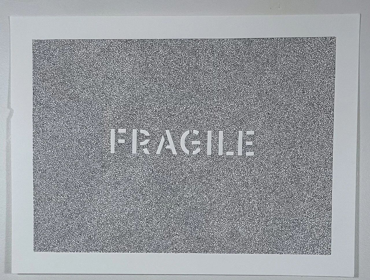 Fragile
Ink on Stonehenge paper
24" x 18"
