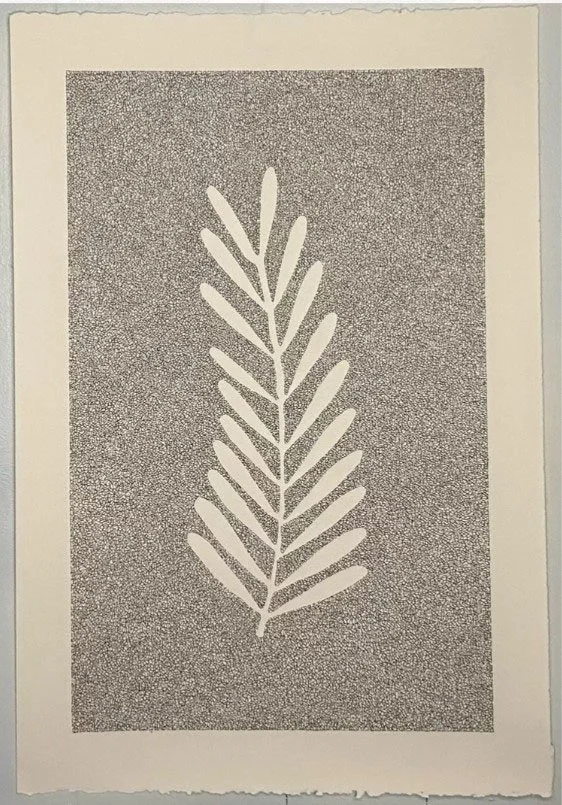 Botanical One
15" x 22"
ink on cream Stonehenge paper