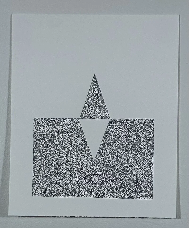 Triangle Notan
11" x 14"
ink on Stonehenge paper