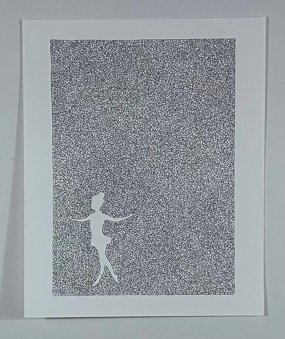 The Little Dancer
Ink on Stonehenge paper
11" x 14"
