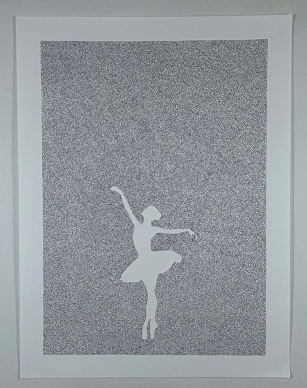 The Ballerina
ink on Stonehenge paper
18" x 24"
