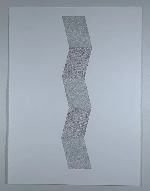 Sol Lewitt Homage
ink on Stonehenge paper
22" x 30"