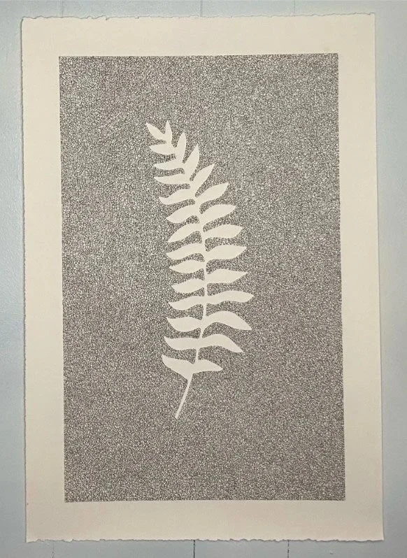 Botanical Four
15" x 22"
ink on cream Stonehenge paper