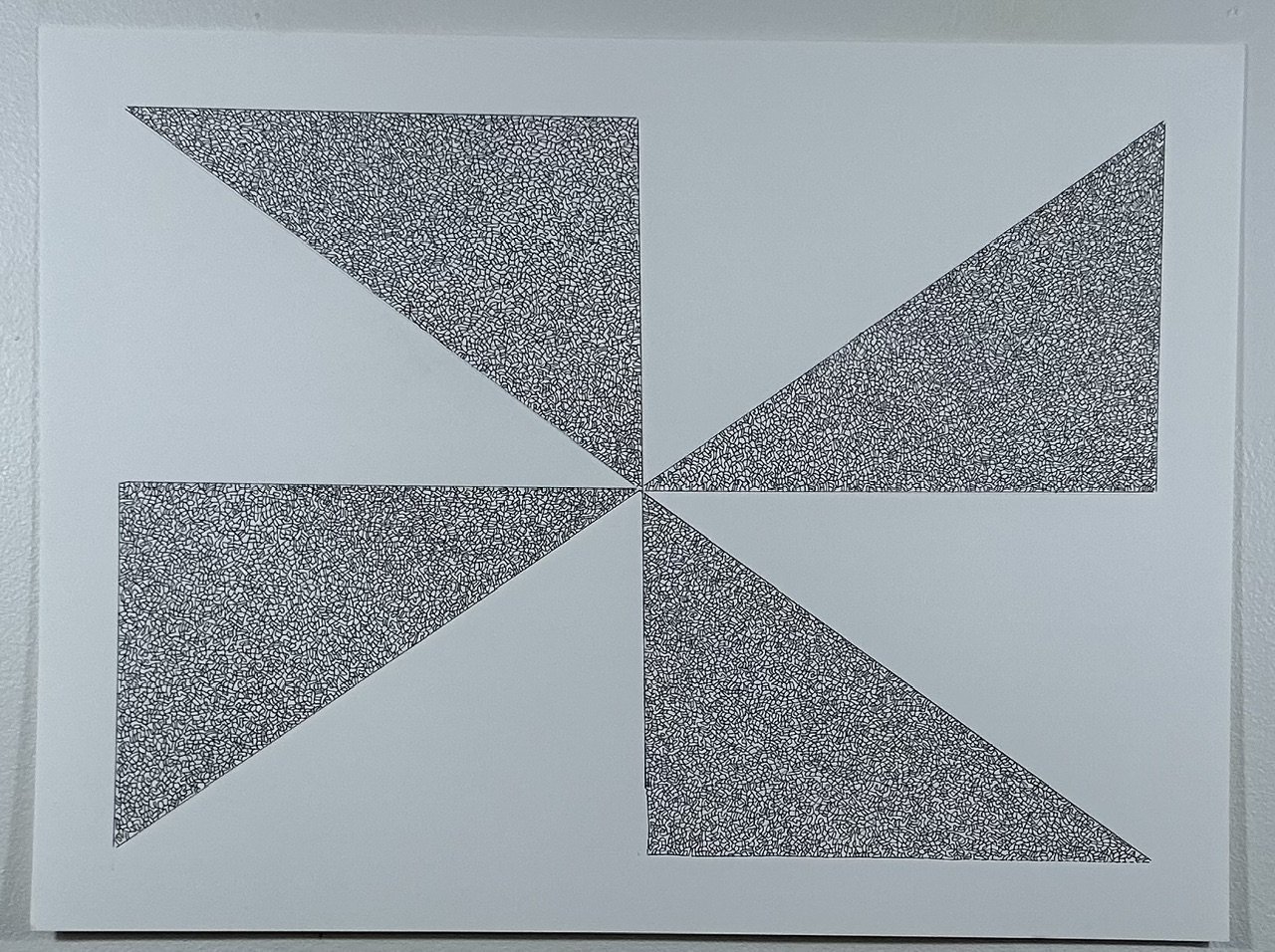 Four Quarters
24" x 18"
ink on Stonehenge paper