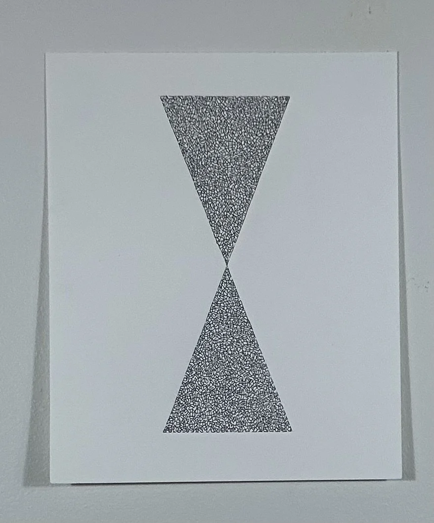 Facing Triangles One
11" x 14"
ink on Stonehenge paper