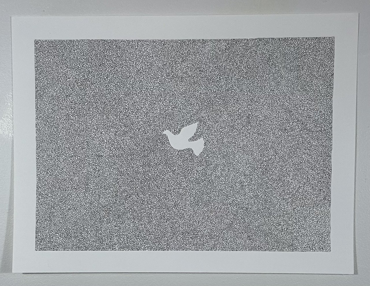 The Dove
Ink on Stonehenge paper
24" x 18"