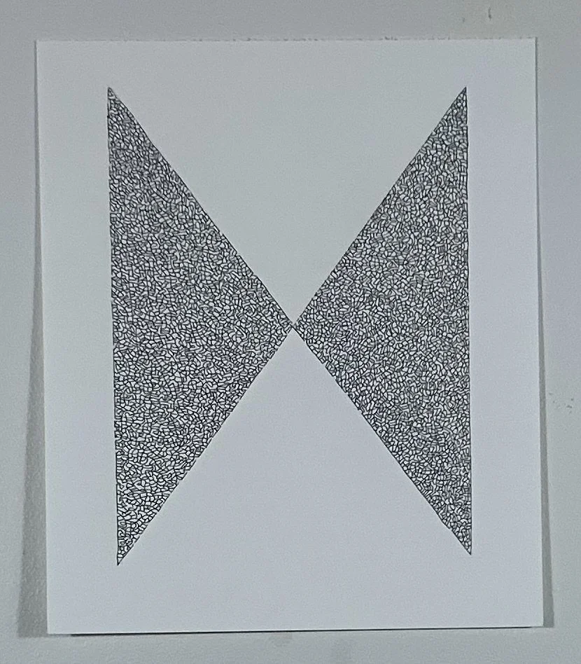 Facing Triangles Two
11" x 14"
ink on Stonehenge paper