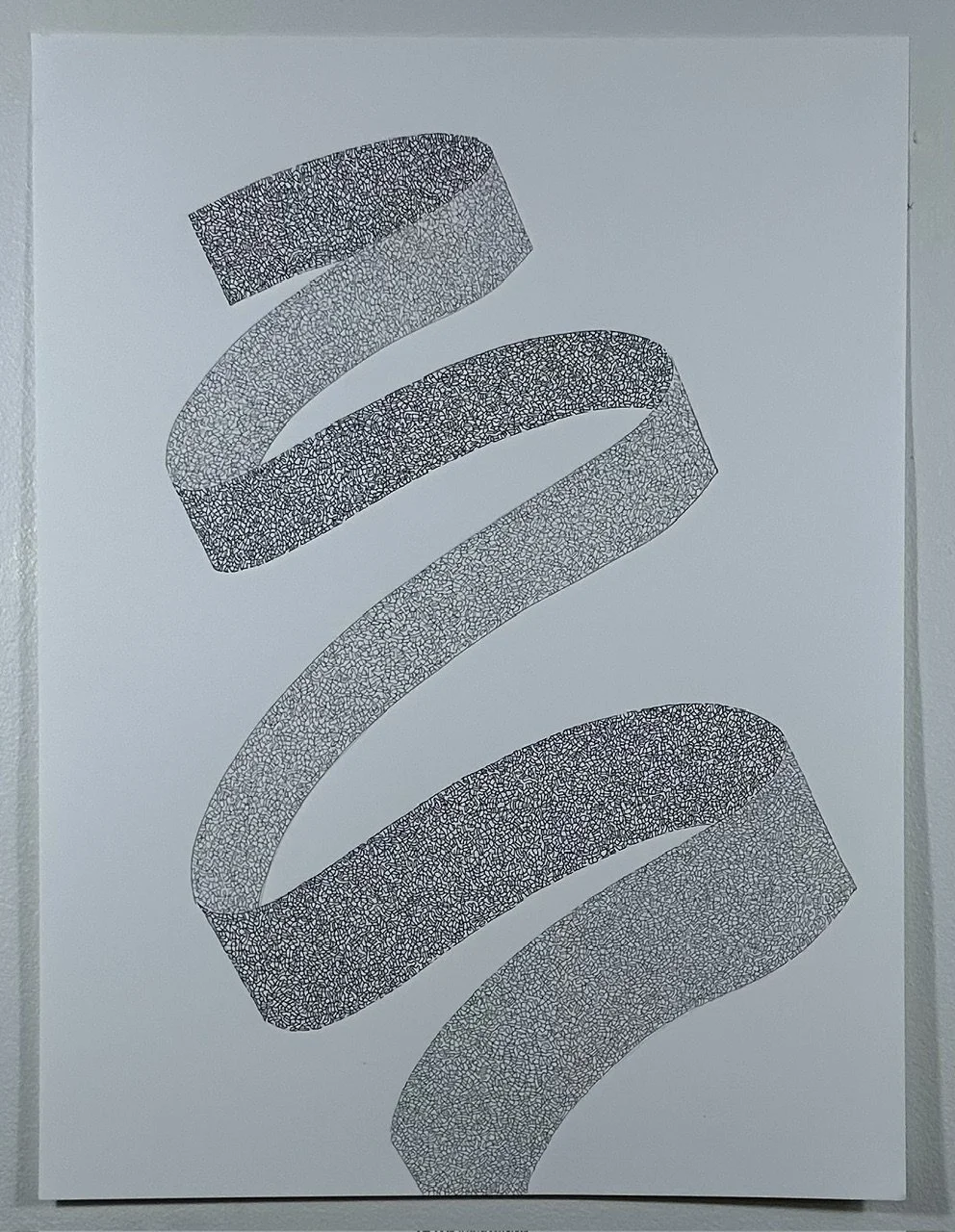 The Ribbon
18" x 24"
ink on Stonehenge paper