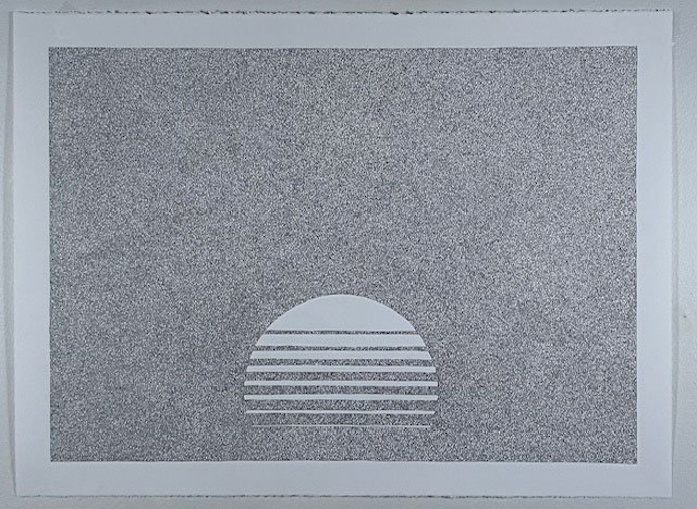 Sun Rise Sun Set
ink on Stonehenge paper
30" x 22"