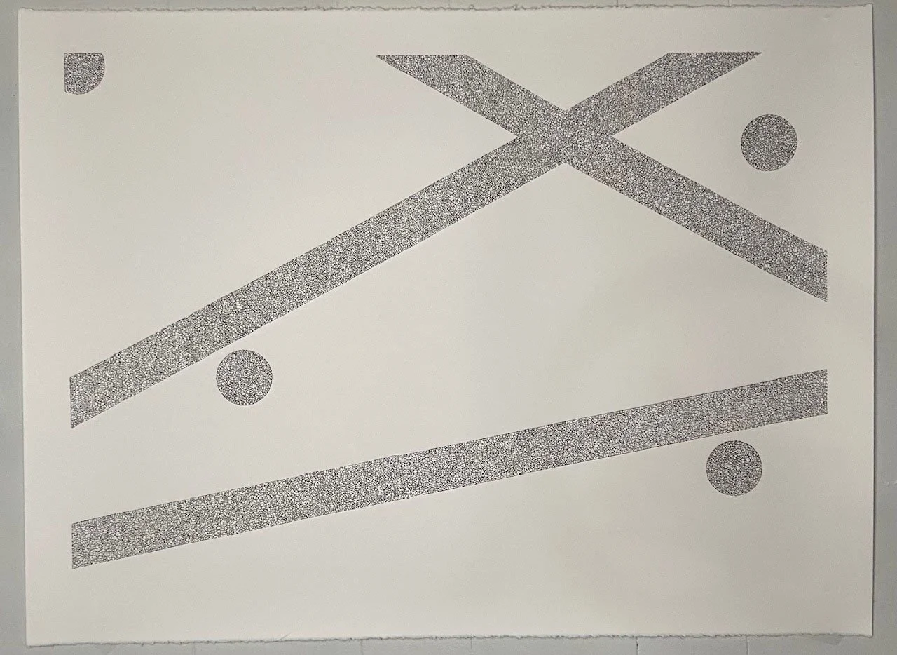 Kandinsky Homage
30" x 22"
ink on Stonehenge paper