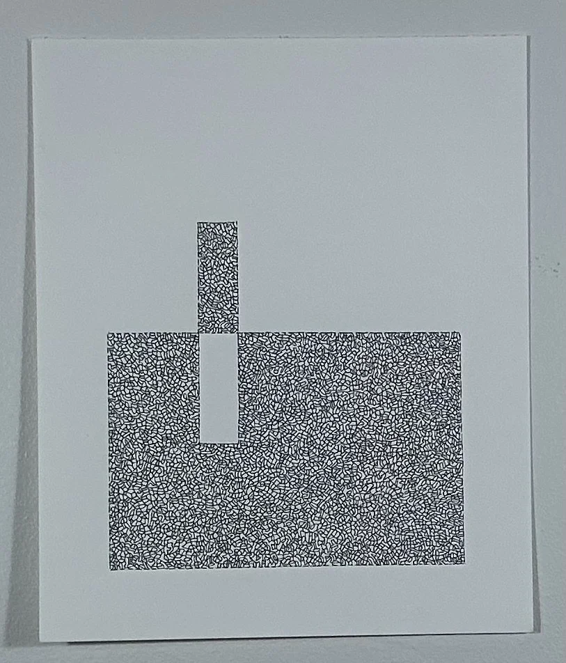 Rectangle Notan
11" x 14"
ink on Stonehenge paper