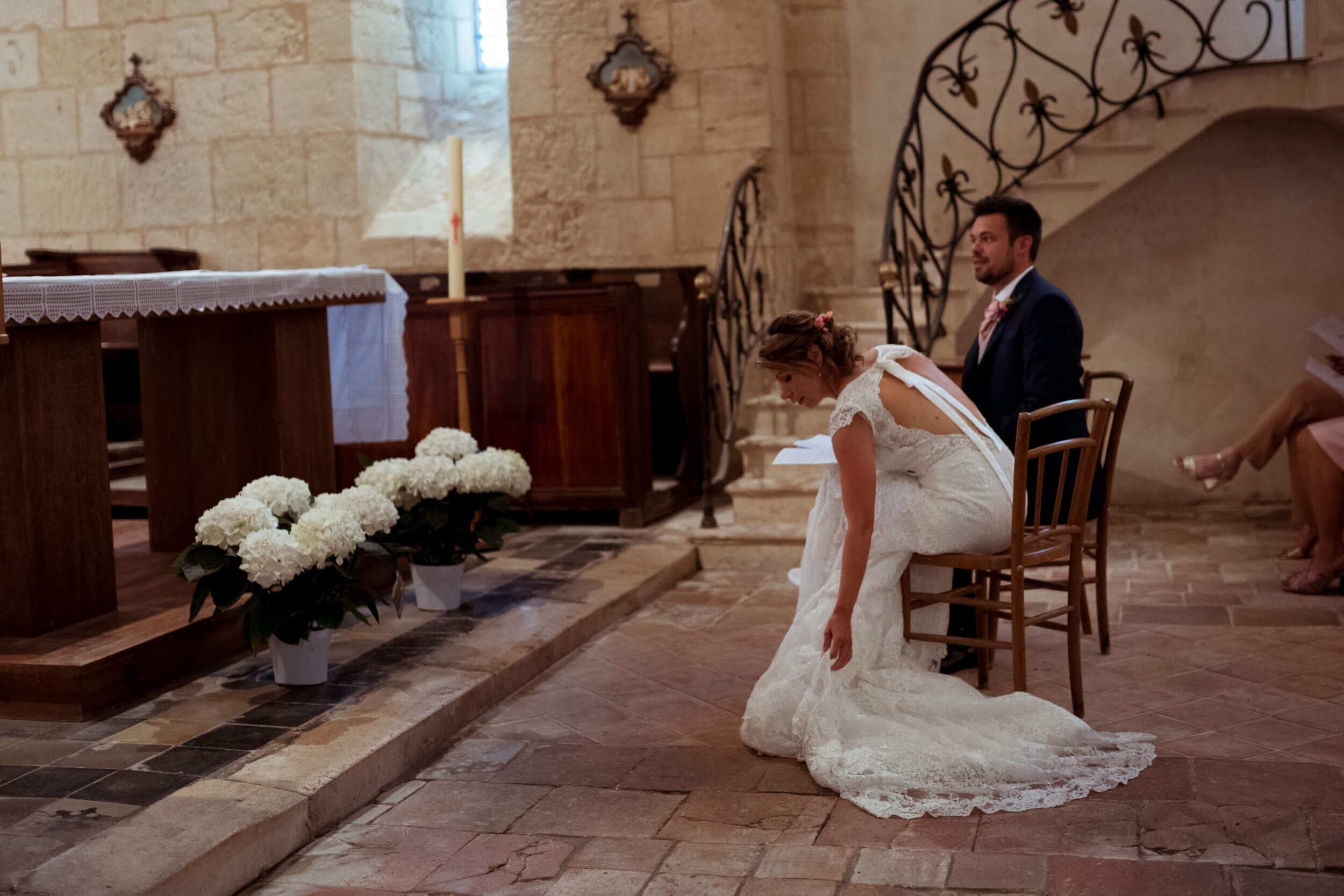 Puyrigaud photographe mariage wedding photographer église