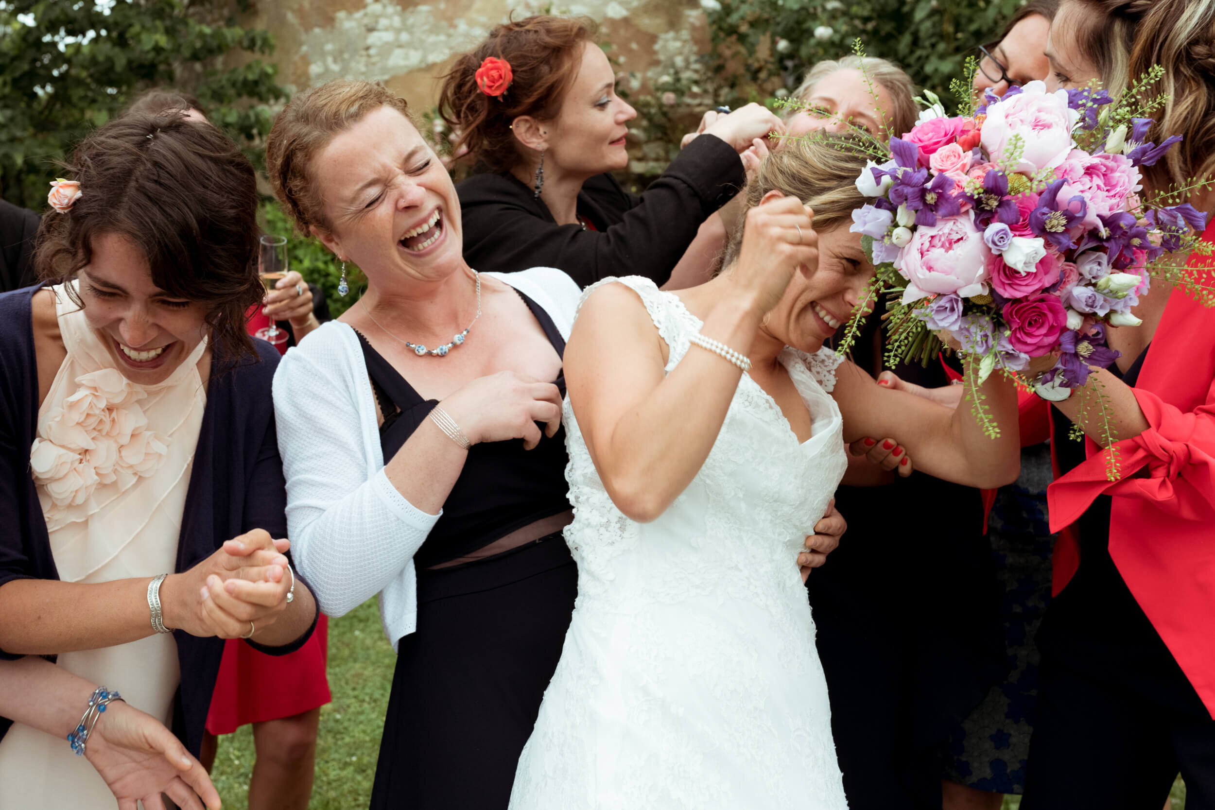 Puyrigaud photographe mariage wedding photographer bridesmaids