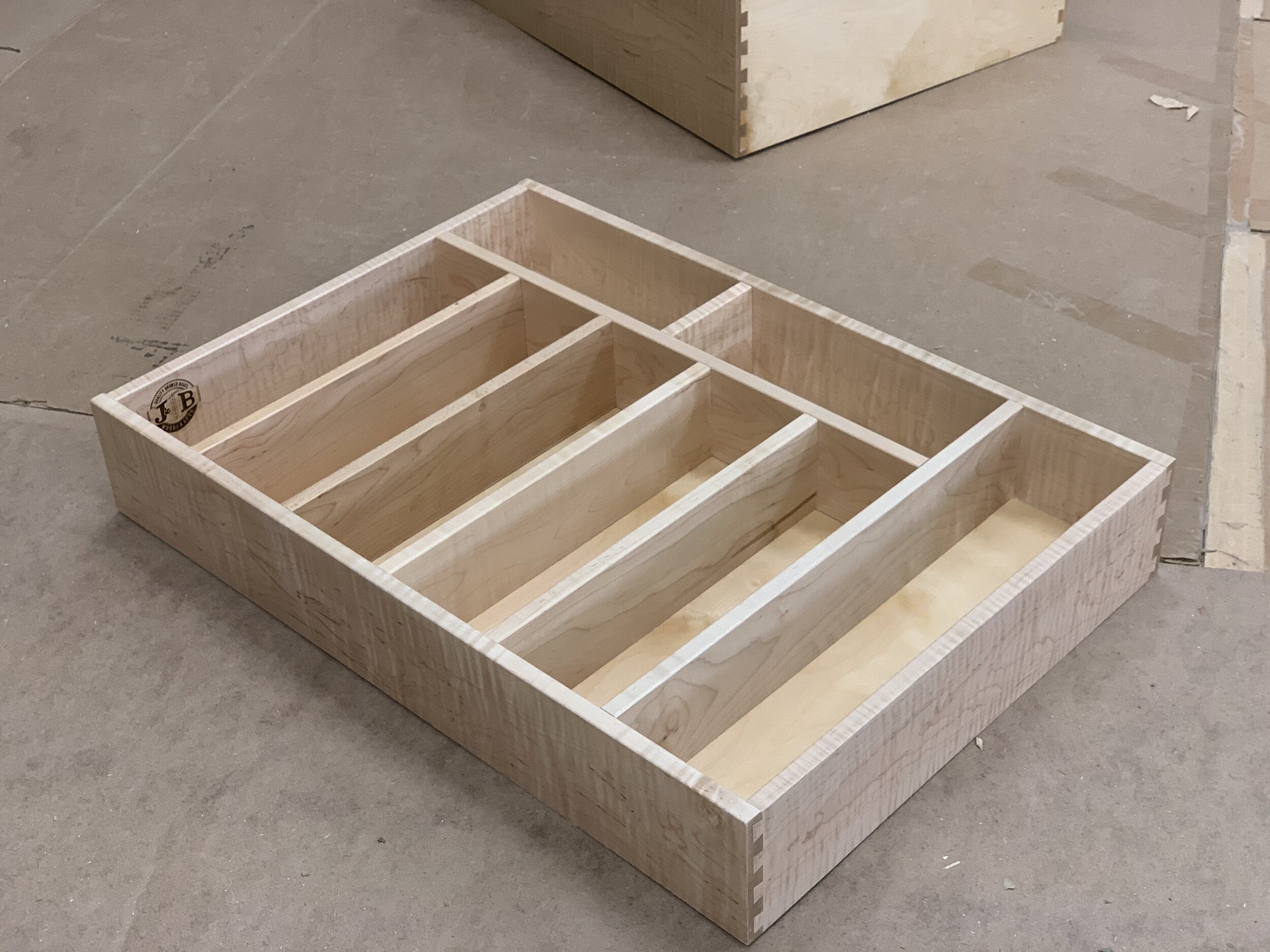 Hardwood Dovetail Drawer Box