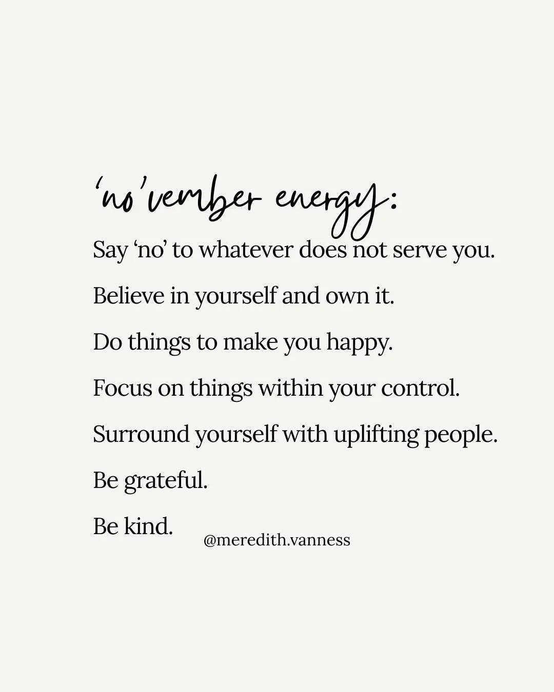 The start of November always feels like a reset. The year is winding down, and instead of rushing into the next thing, I&rsquo;m trying to slow down and focus on what actually matters right now.

Some of the plans I had for fall didn&rsquo;t go the w