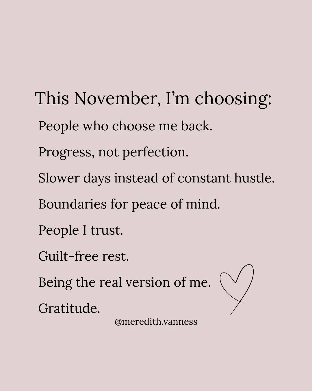 This November, I&rsquo;m slowing down and choosing gratitude. Not the kind that ignores what&rsquo;s hard, but the kind that makes room for both &mdash; the good and the messy, the calm and the chaos.⁠
⁠
The year always seems to pick up speed around 