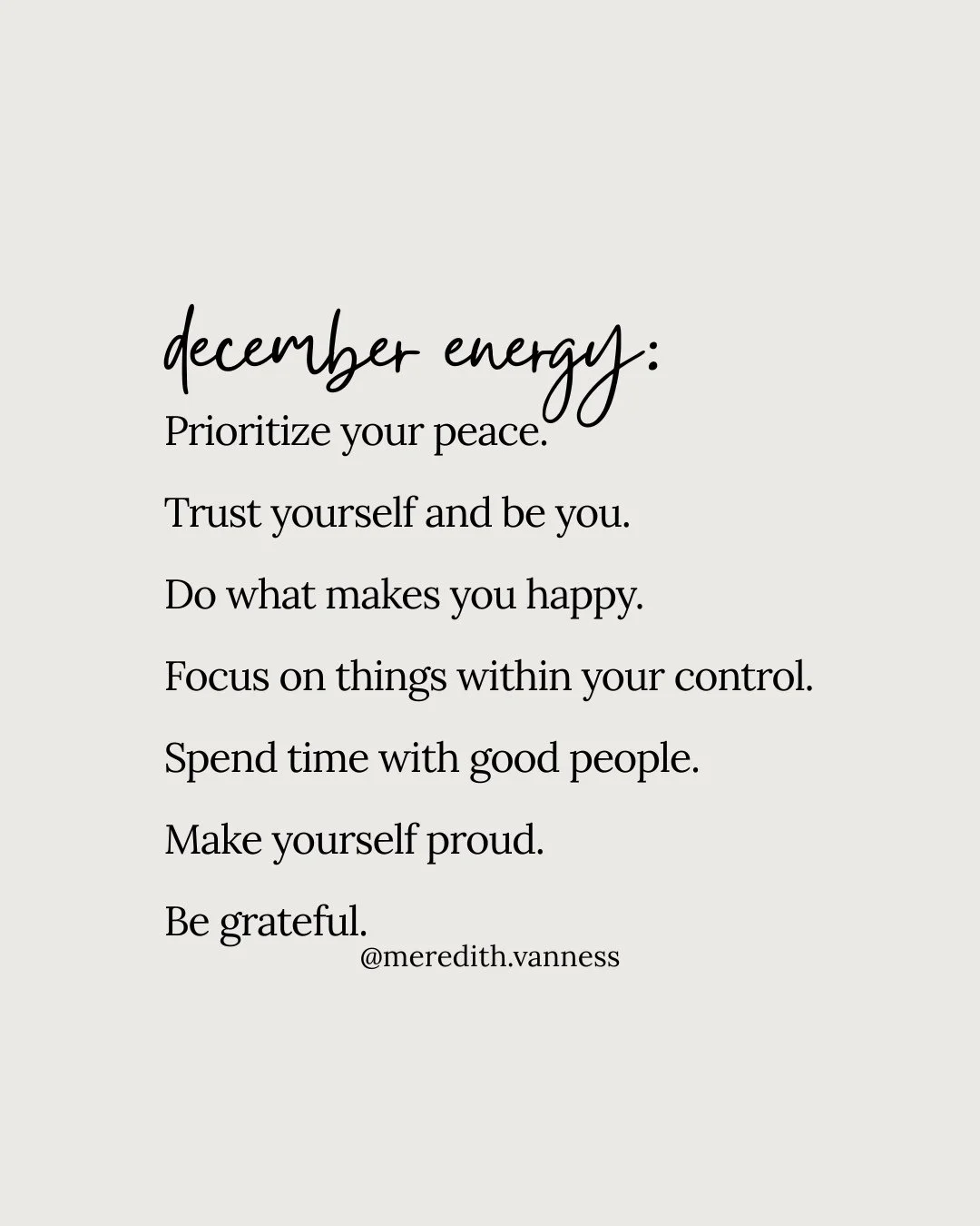 The start of December always feels like a reset. 🌲⁠
The year is winding down, and instead of rushing into the next thing, I&rsquo;m trying to slow down and focus on what actually matters right now.⁠
⁠
Some of the plans I had for fall didn&rsquo;t go