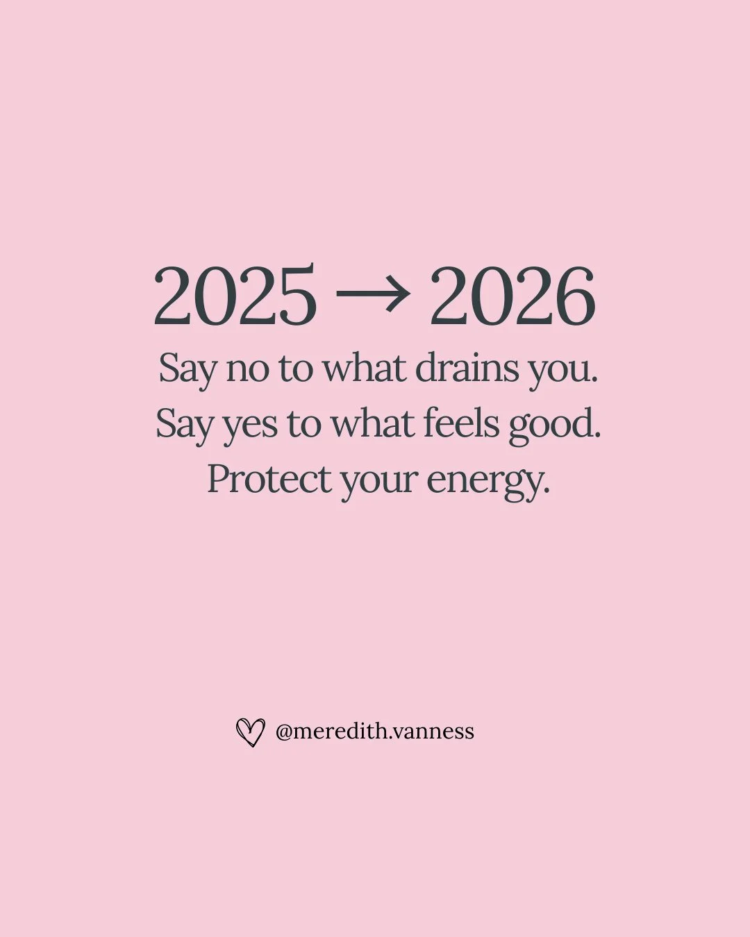 There&rsquo;s still time.⁠
Time to reflect, pause, and notice what actually matters.⁠
I don&rsquo;t need to rush what&rsquo;s next. I can let it meet me when I&rsquo;m ready.⁠
⁠
Thanks for being here with me @meredith.vanness. Save this for when you 