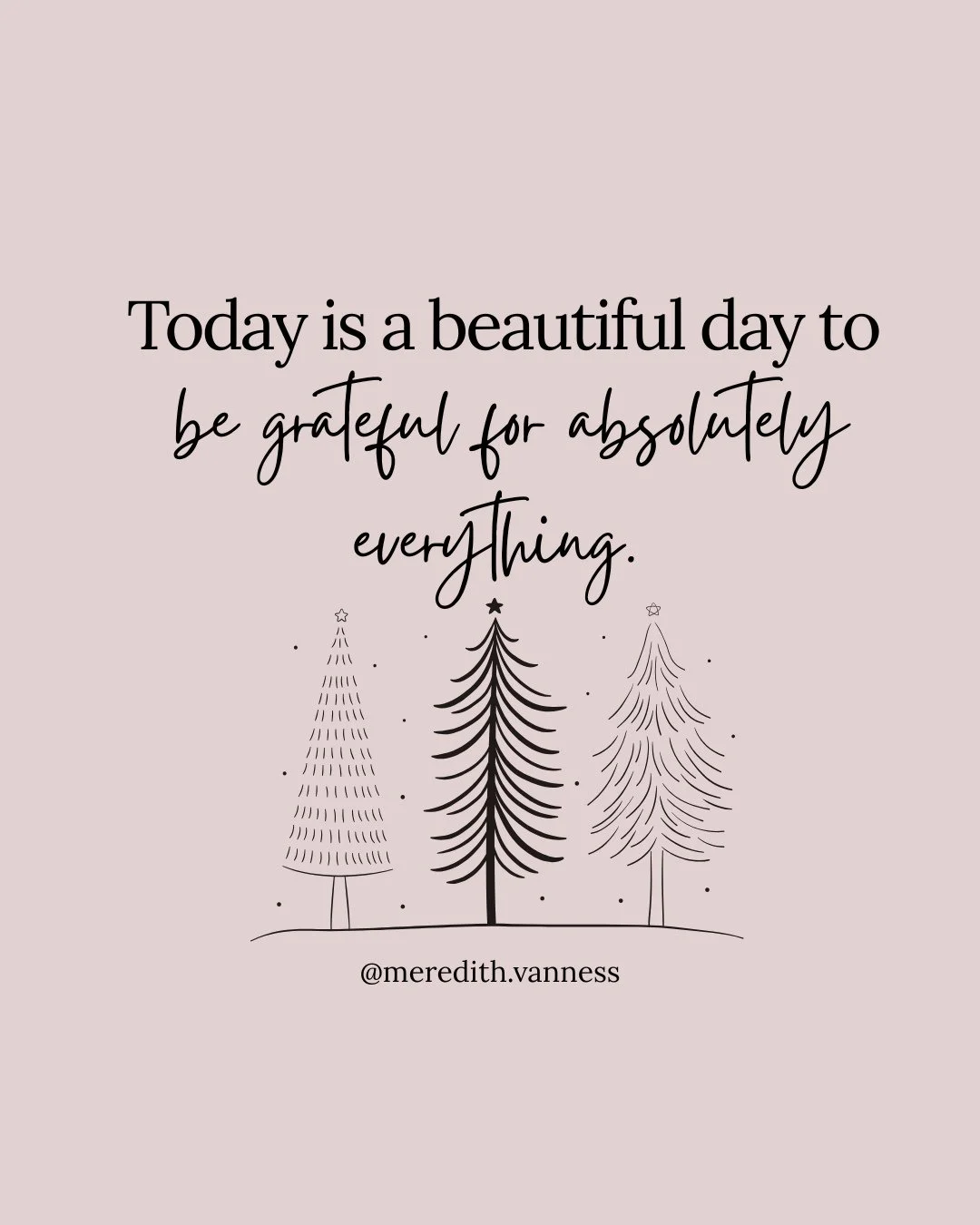 Happy and grateful for you!⁠
⁠
@meredith.vanness (writer, therapist, mom, human doing her best right alongside you). ⁠
⁠
#therapyreminders #everydayselfcare #wellnesstools