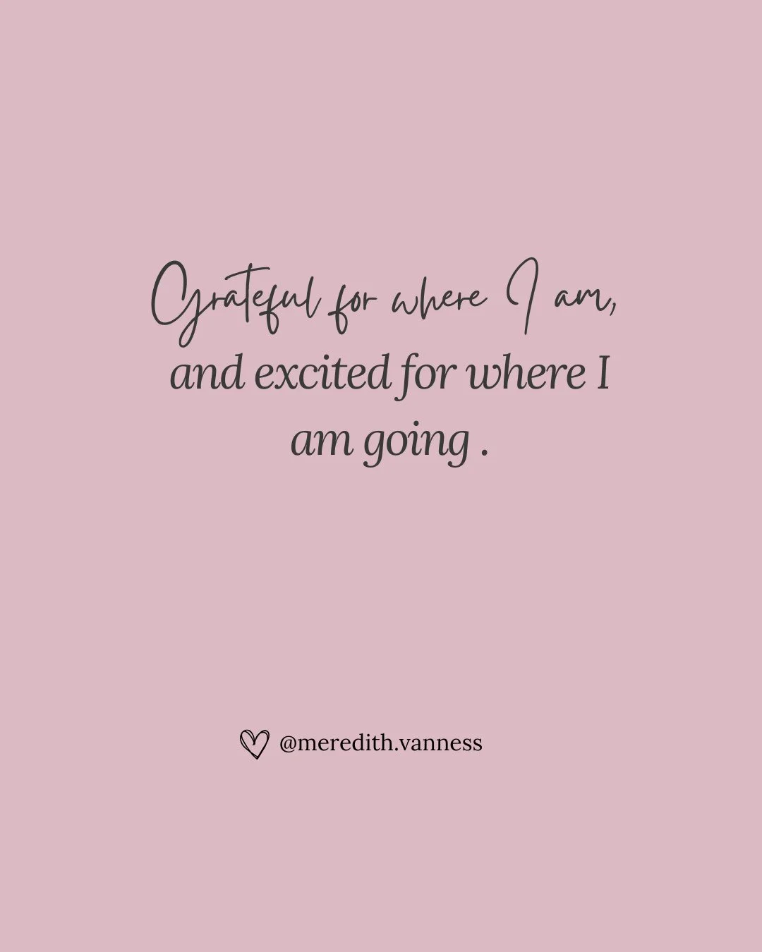 I am feeling this grateful energy today towards the end of the month, very end of the year! It's an amazing time for growth, reflection, and creating new intentions and goals for 2026. 🎉⁠
⁠
Are you with me, drop a 💓 if so!⁠
⁠
As always, share, foll