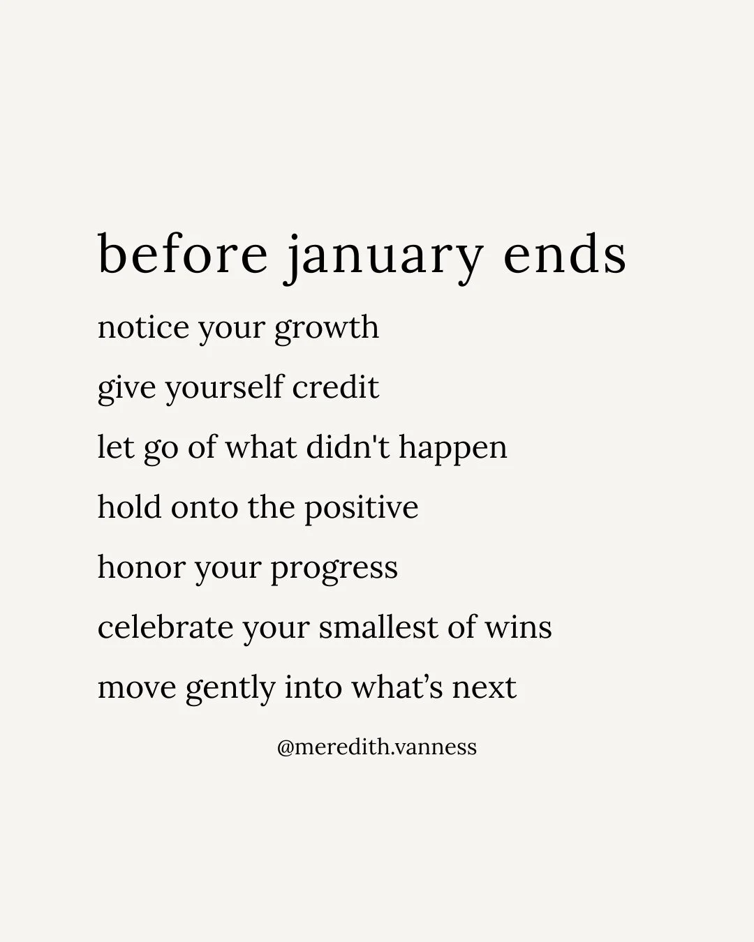 Before January ends, I want to name something I see a lot in the therapy room. This month can feel heavier than we expect. There&rsquo;s pressure to reset, feel motivated, and have clarity, all while real life keeps moving at full speed.⁠
⁠
If you di