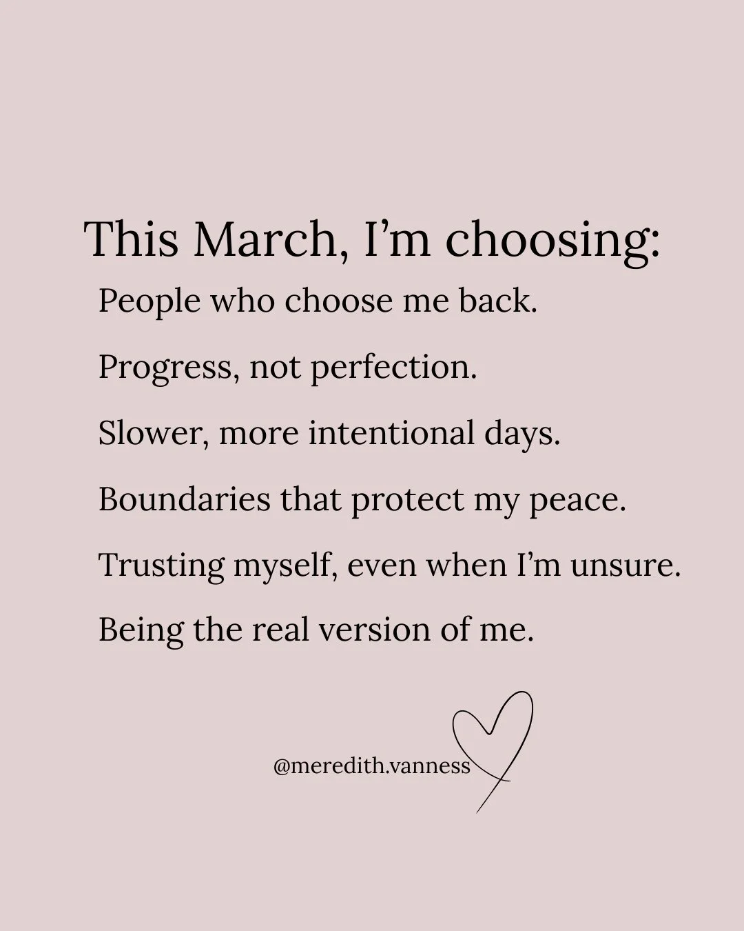 As February begins, I&rsquo;m being more intentional about what I take on and how I show up, both here and in real life. Not perfectly, just a little more on purpose.⁠
⁠
For me, that looks like less rushing, more checking in, and making choices that 