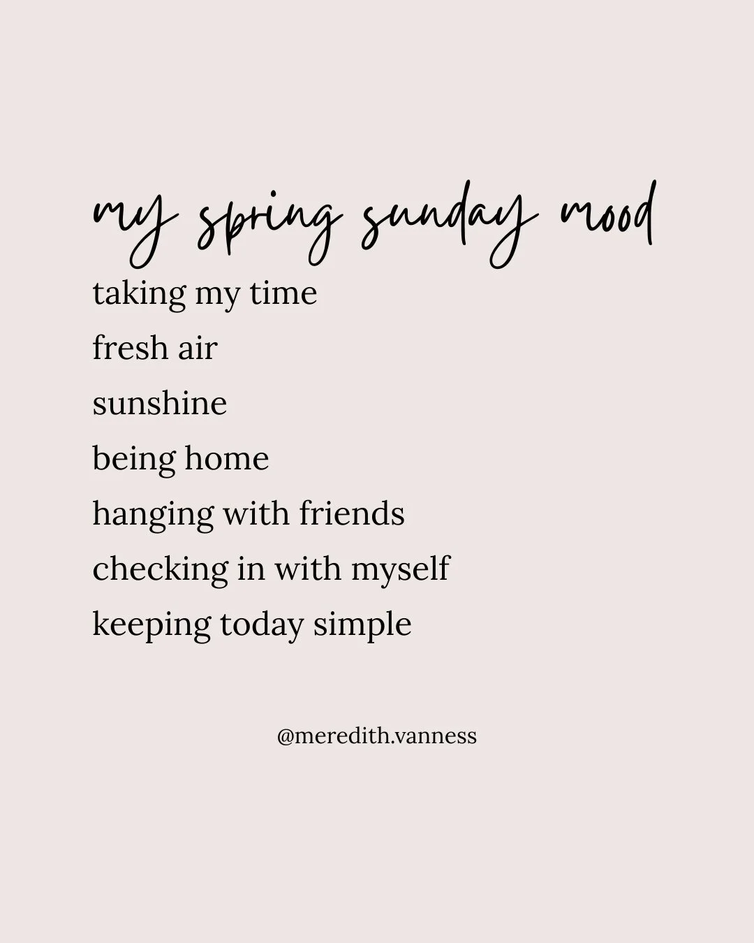 Sundays do not need to be big to feel good.⁠
⁠
This morning I want to be slow in the best way. Coffee, a little time outside, catching up on a few things around the house. Later I&rsquo;m heading to a friend&rsquo;s birthday party, which feels like a