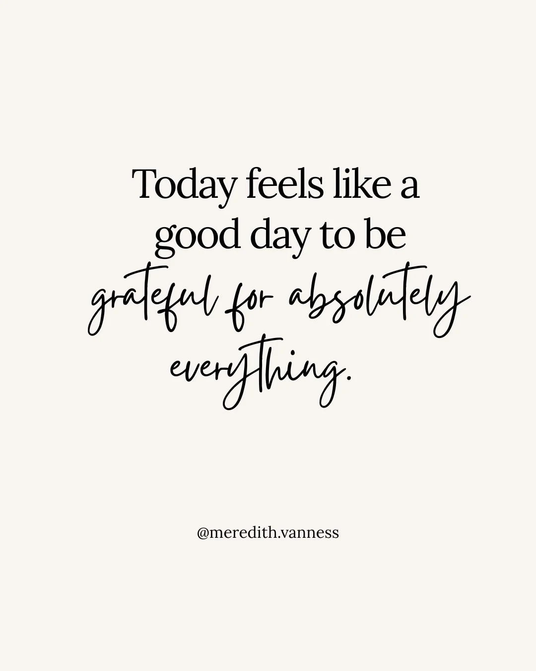 Life moves fast, and sometimes it takes a day like today to pause and really notice what is right in front of us. The people we love. The little moments. The parts of life that may seem ordinary, but are actually so, so good.⁠
⁠
Today feels like a go