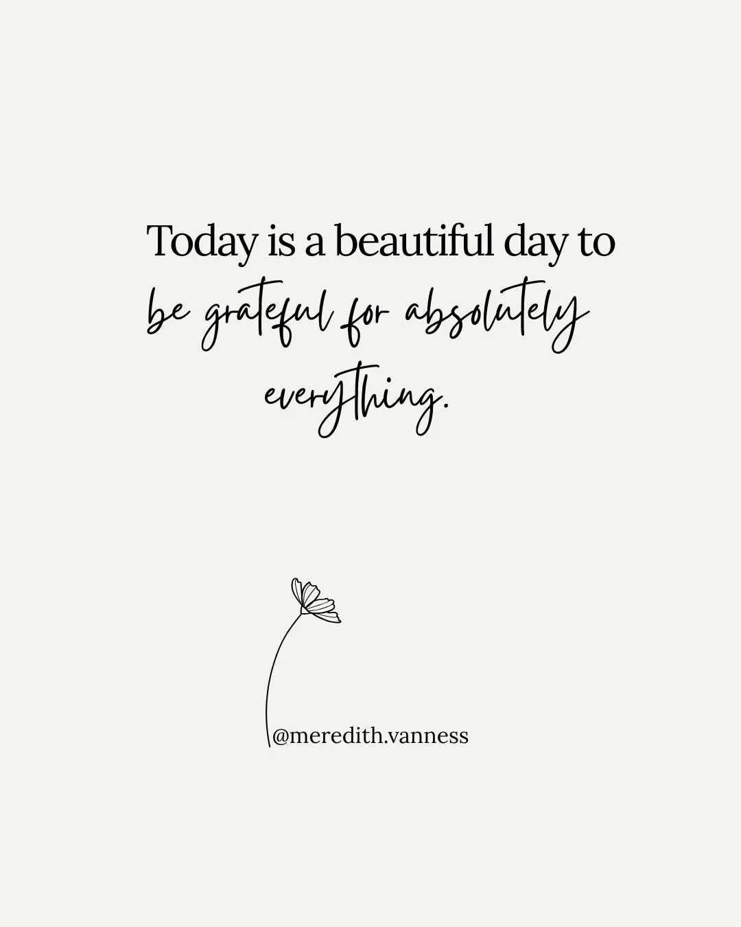 Just feels like one of those days to post this. ⁠
⁠
Happy Sunday, ⁠
⁠
Thanks for being here with me @meredith.vanness (therapist, aspiring writer, and mom to 3 beautiful humans). ⁠
⁠