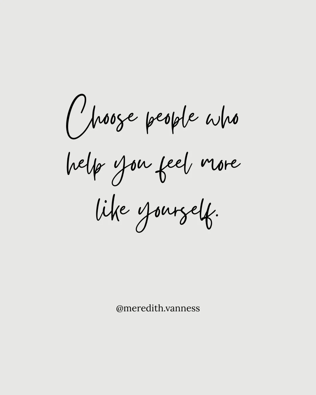 ⁠
The people around you affect more than you may realize. They can affect how you feel, how you cope, and even how clearly you can hear yourself. Healthy relationships do not leave you feeling drained, anxious, small, or like you have to keep perform