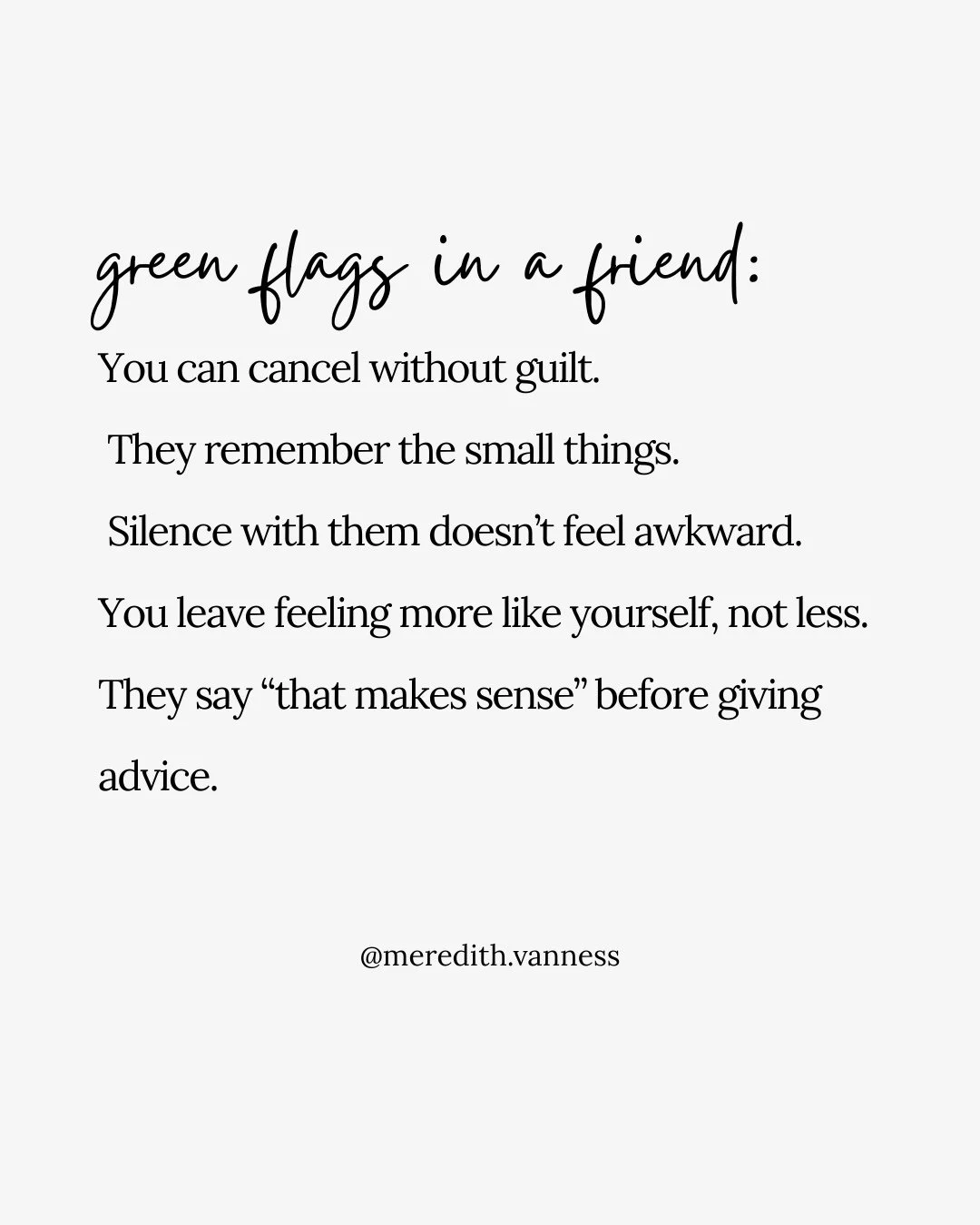 Some friendships just feel easier on your heart.⁠
⁠
Not because they are perfect, but because you do not have to perform so much inside them.⁠
⁠
You can be honest. You can be quiet. You can change plans. You can say what is actually going on. You can