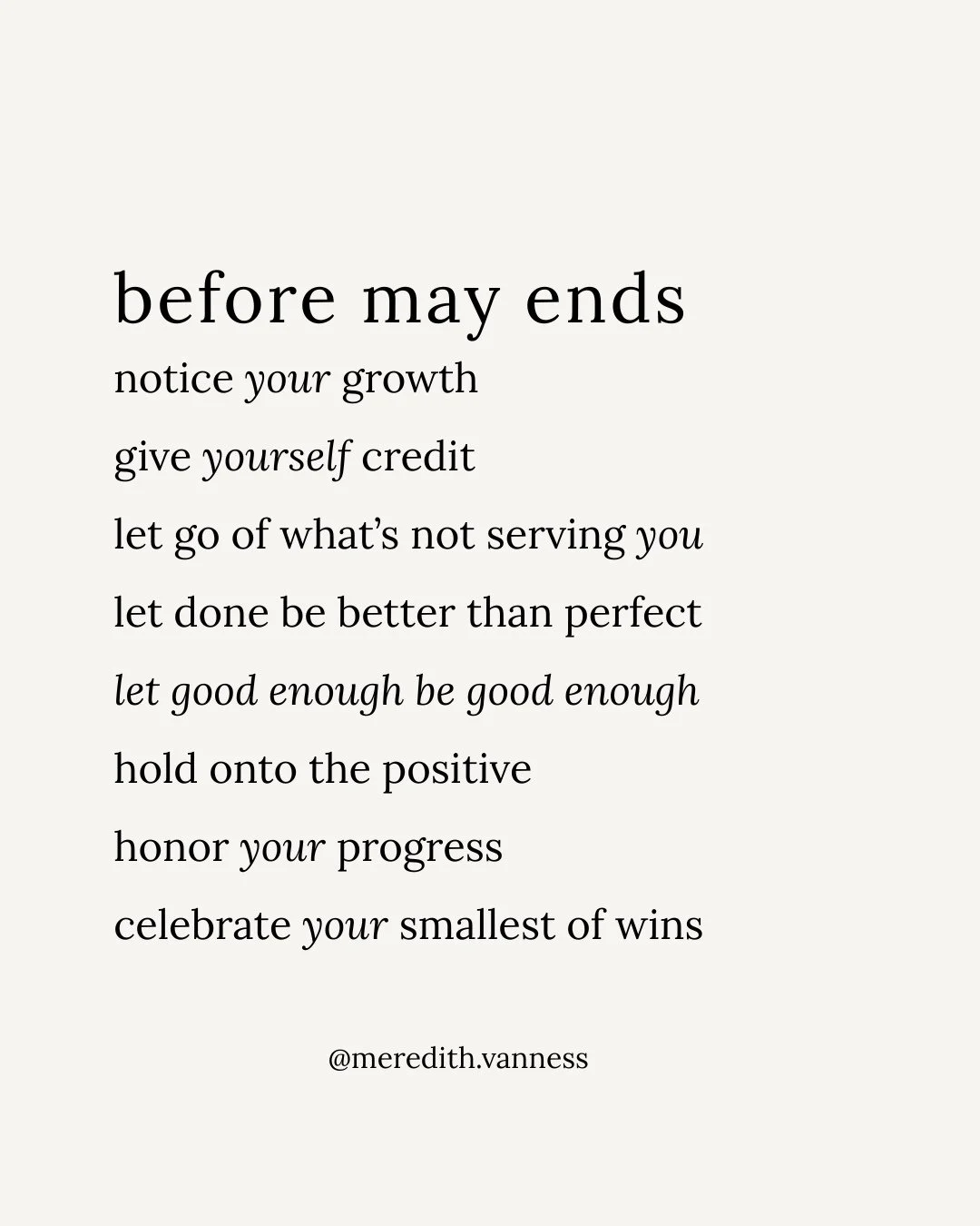 I know &ldquo;give yourself grace&rdquo; can start to sound like one of those phrases people say all the time.⁠
⁠
And honestly, I hear myself saying it a lot as a therapist. But I think that is because it really is something most of us need more than