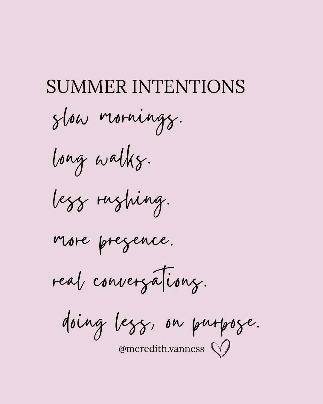 As a therapist, one of the things I see most is how often we treat summer like another season to optimize. New goals, new routines, new versions of ourselves to become by fall. And then September arrives and we wonder why we feel tired instead of res