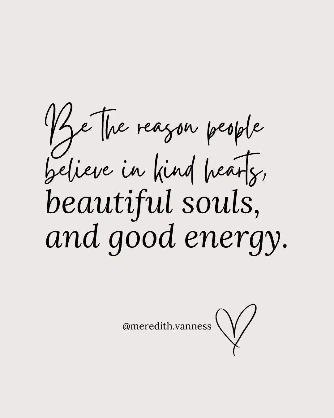 You're probably doing this for people more than you know. The check-in, the text you almost didn't send. It lands harder than it looks.⁠
Keep being kind. And thank you for being here in this kind community @meredith.vanness⁠
⁠
🤍 Meredith⁠