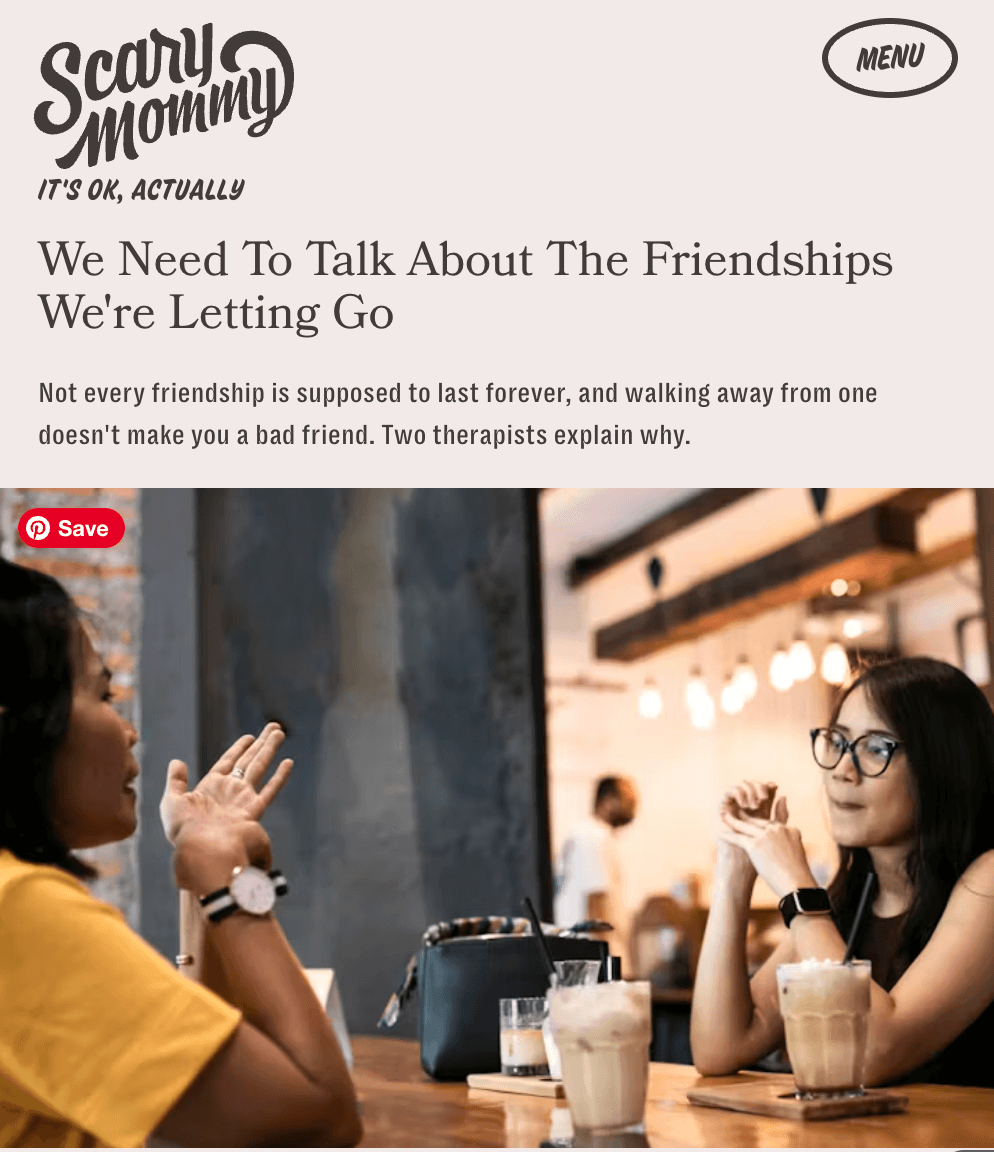 We Need To Talk About The Friendships We're Letting Go