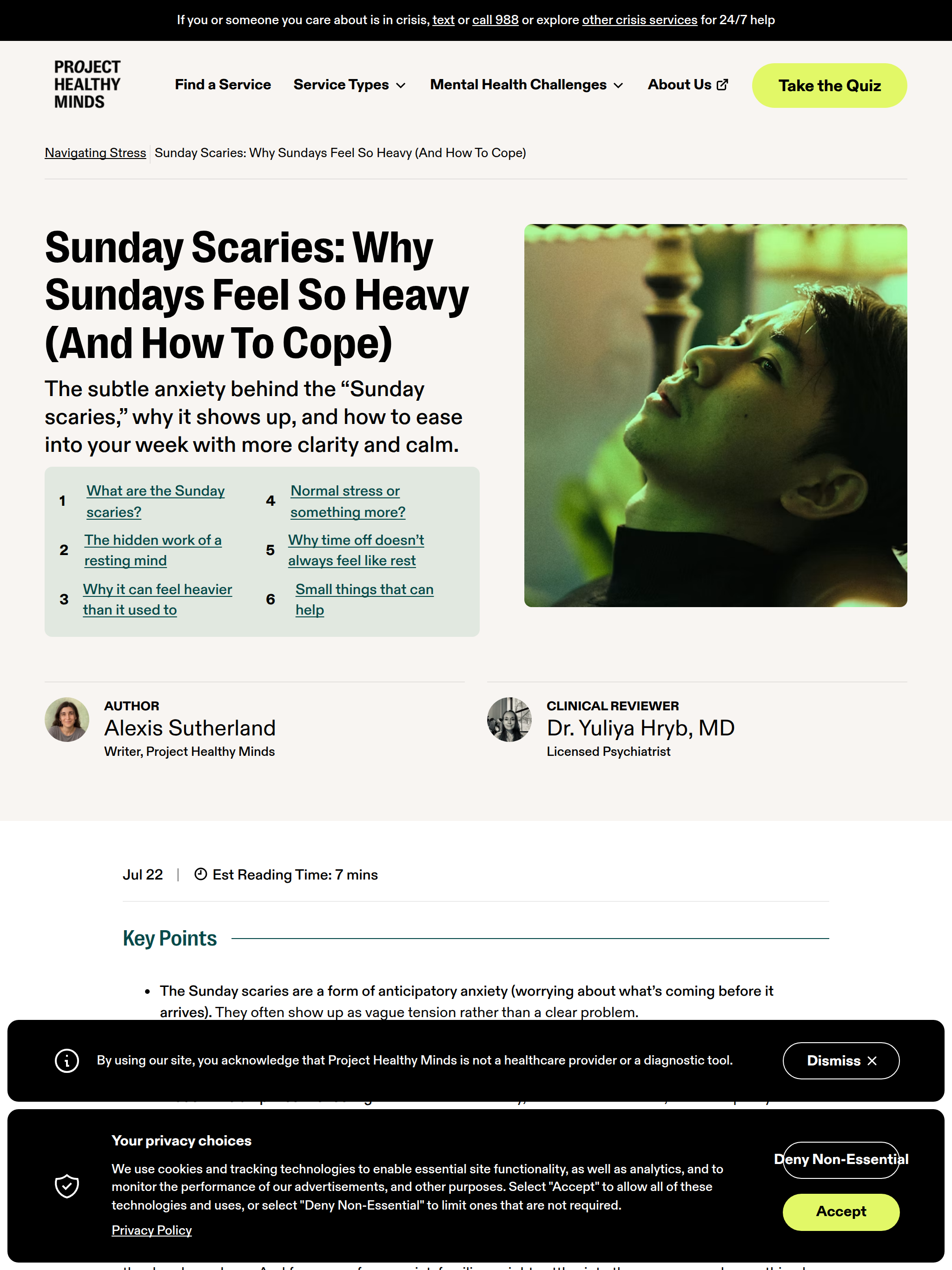Sunday Scaries: Why Sundays Feel So Heavy (And How To Cope)
