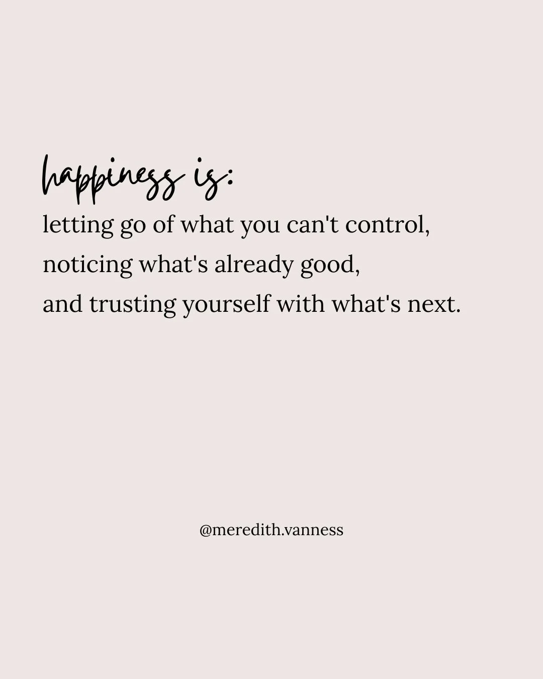 One thing I notice, both in myself and with clients, is how quickly uncertainty can take up all the space. When I don&rsquo;t know what happens next, I can start trying to solve it before there&rsquo;s anything to solve. Meanwhile, what&rsquo;s alrea