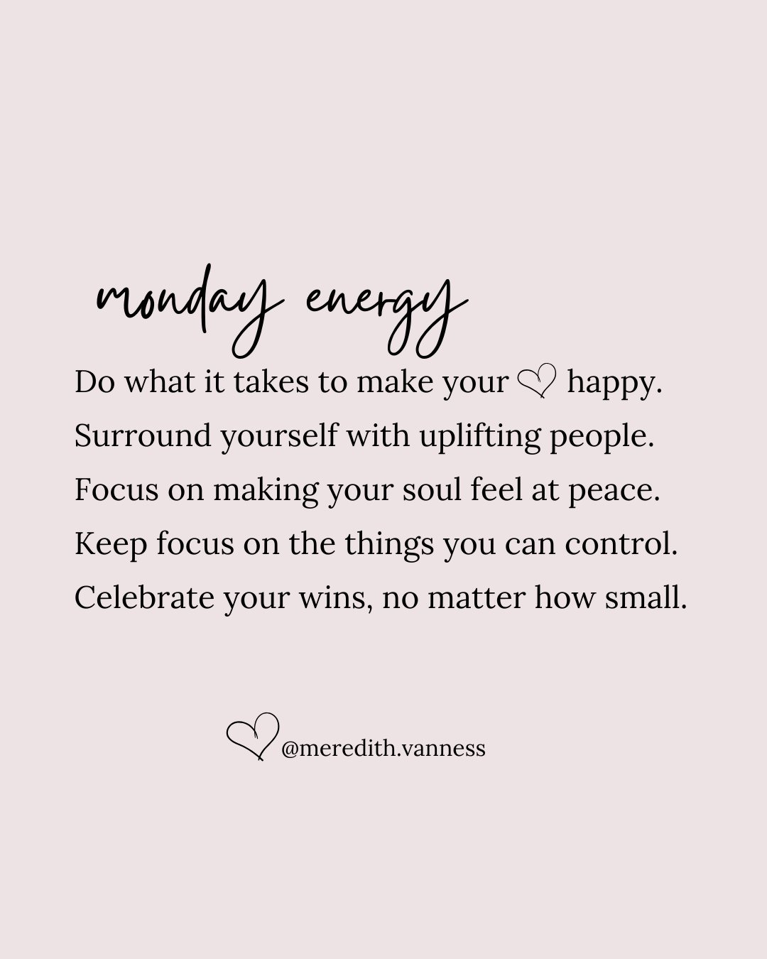 I needed a little Monday energy this week, so I pulled together a few reminders I&rsquo;m trying to keep in mind too.⁠
⁠
Hopefully one of them is something you needed today.⁠
⁠
Which one are you taking with you this week? 🤍⁠
⁠
And if you&rsquo;re no