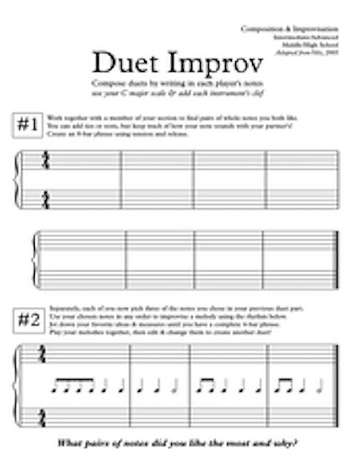 Duet Improv (6-12)