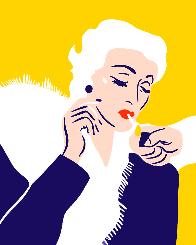 Marlene Dietrich by Jordan Kay