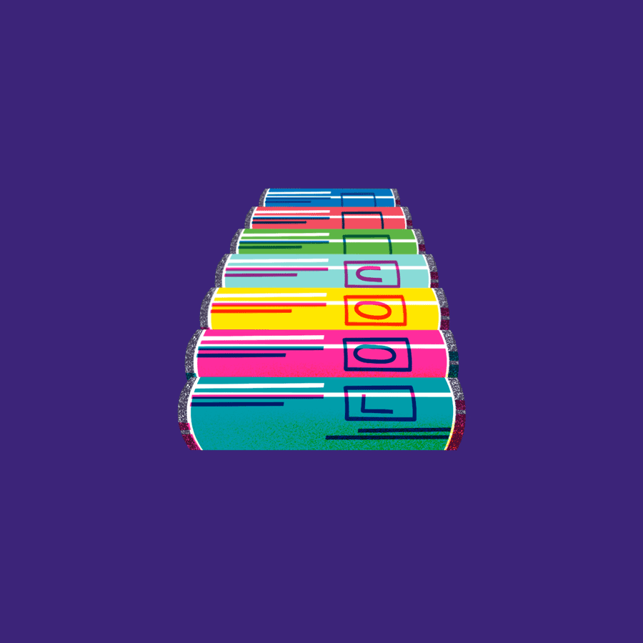 Risograph Ink Tube Giphy Sticker by Jordan Kay